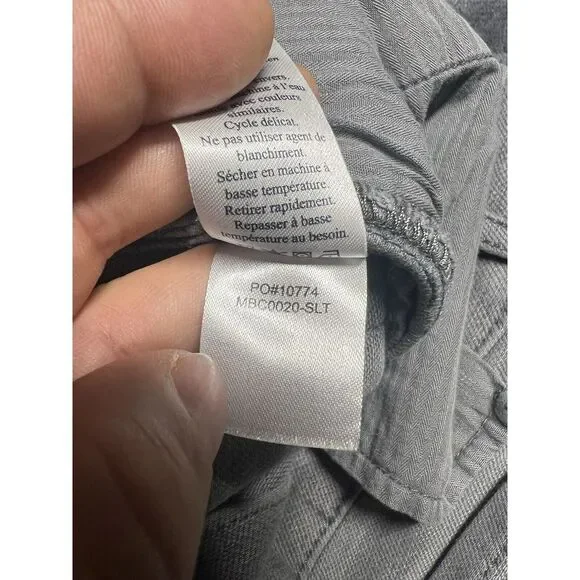 Faherty Comfort Twill Jeans Mens 30x29 Slate Gray Stretch Straight Leg - Picture 6 of 13